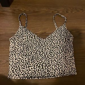Cheetah tank top